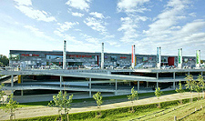 design of outdoor facilities shopping center VARENA Vöcklabruck