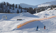 extension of ski resort Kleinarl (Austria)
